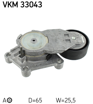 Galet-tendeur de courroie d'accessoires SKF VKM 33043